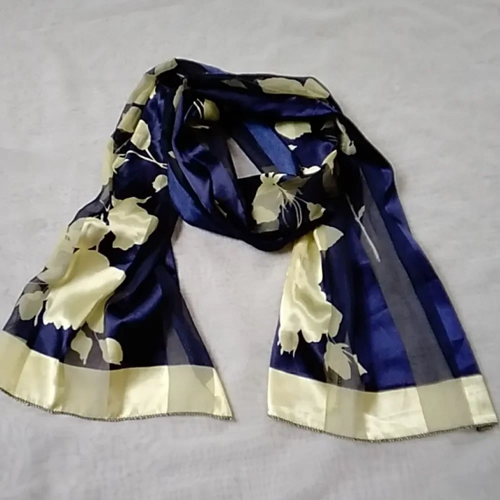 SILK FEEL WOMEN SCARF SIZE 58 X 13 INCHES